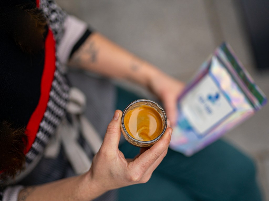 Décaféiné grains lavés